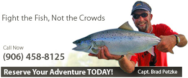 U.P. Fly Fishing with Rivers North Guide Service