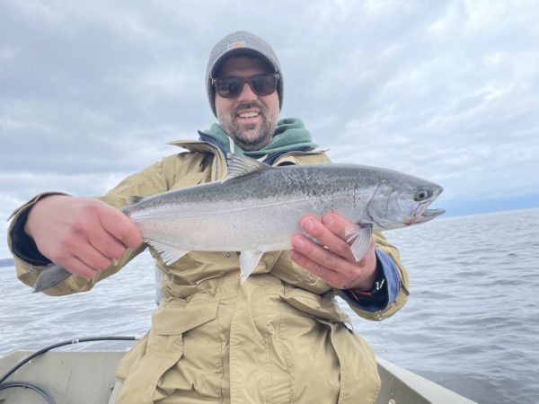 Lake Michigan Surf - Michigan Waters Fishing Reports - Salmon and