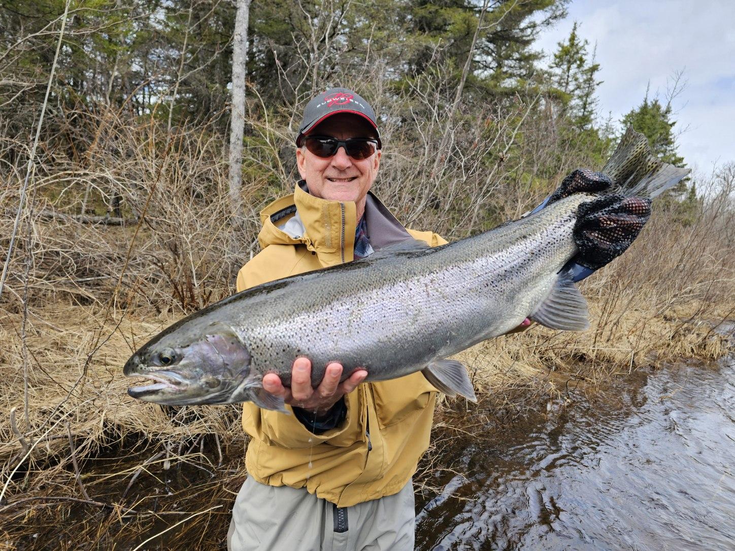 Upper Michigan Fishing Report from Rivers North Guide Service